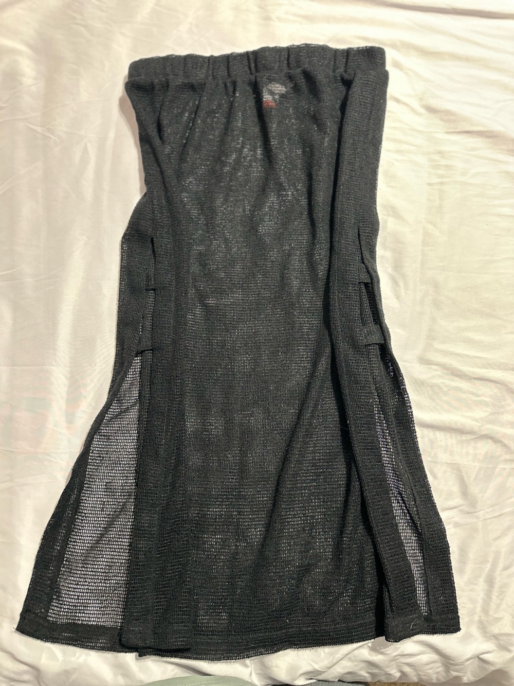 No Boundaries Black Knit Swim Coverup Skirt